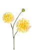 Dahlia l80cm geel