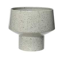 Planter iron gray dia24cm x H.20cm
