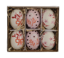 Box a 6 Ei kippenei mix assortie 4cm x 6cm