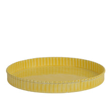 Bord ijzer geel 60cm x 2cm