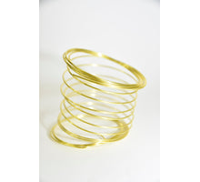 Aluminiumdraad 5mtr goud