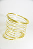 Aluminum wire 5mtr gold