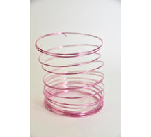 Aluminiumdraad 5mtr roze