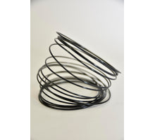 Aluminiumdraad 5mtr black