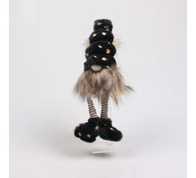 KERSTKABOUTER SLAAPMUTS 12X10X42 CM ZWART