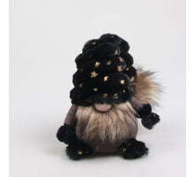 KERSTKABOUTER SLAAPMUTS 19X13X36 CM ZWART