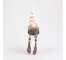 KERSTKABOUTER TOBY M/BUNGELBEENTJES 10X9X40 CM