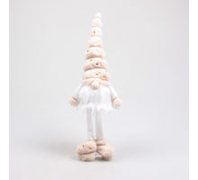 KERSTKABOUTER TOBY M/LED 14X10X48 CM BEIGE