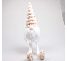 CHRISTMAS ELF TOBY WITH LED LIGHTS 20X20X73 CM