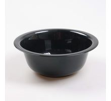 PLANTENSCHAAL M ZINK D28 H9 CM ZWART