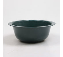 PLANTENSCHAAL M ZINK D28 H9 CM OLIJF GROEN