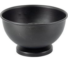 Kandelaar in kom metaal D13 H7cm zwart