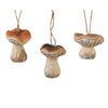 Herfsthanger paddenstoel terracotta 6 x 6 x 8 cm 3 assorti
