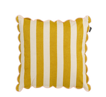 Kussen streep oker - l45xb45xh10cm