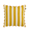 Kussen streep oker - l45xb45xh10cm