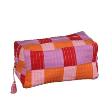 Tas ruit rood - l25xb13xh13cm
