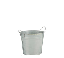 Joey pot round gray matte - h16xd18cm