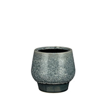 Monta pot rond d.blauw - h12xd13cm