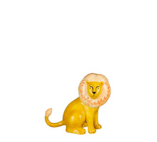 Lion yellow - l15.5xb7xh13.5cm