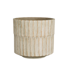 Apiro pot rond off white - h22xd24,5cm