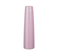 Xandra single flower vaas lila - h37,5xd10cm - glas