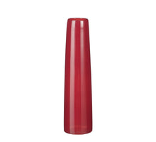 Xandra single flower vaas d.rood - h37,5xd10cm - glas