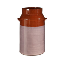 Moody pot rond paars - h50xd27cm
