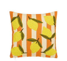 Kussen citroen off white - l45xb45xh10cm