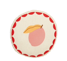 Kussen pruim off white - h10xd40cm