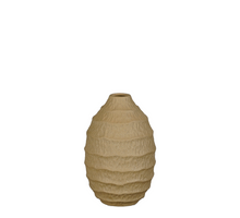 Agosta vaas taupe - h22xd15cm