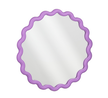 Jude spiegel paars - h2xd49,5cm