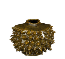 Spike vaas groen - h16xd20,5cm