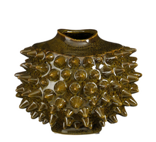 Spike vaas groen - h19xd24,5cm