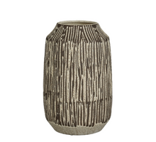 Aruna vaas bruin - h33xd21cm