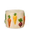 Pot wortel wit - h11xd14cm