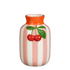 Vase cherry pink - l12xw11xh18cm