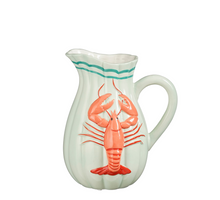 Decoratie kan l.blauw - l16,5xb20xh23cm