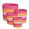 Birthe mand roze set van 4 - h25xd25cm