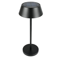 Tafellamp solar metaal zwart H33 D14cm