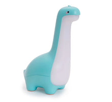 Nachtlamp dinosaurus dimbaar oplaadbaar blauw 12,5x7,8x18cm