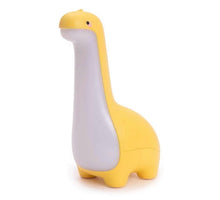 Nachtlamp dinosaurus dimbaar oplaadbaar geel 12,5x7,8x18cm