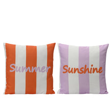 Kussen polyester buiten 2 assortie 45cm x 45cm x 4cm