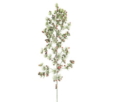 Snowy Japanese pine w/red berry 70cm