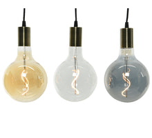 Bulb glass outdoor 3col assorted warm white D15 H26cm