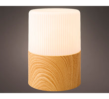 LED light plastic steady BO outdoor Warm white D15 H21cm 3 l