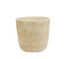 POT CEMENT D18X17.5H LIGHT GRAY
