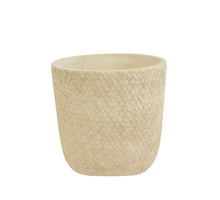 POT CEMENT D15X14.5H LIGHT GRAY
