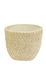 POT CEMENT D12,5X10H LIGHT GREY