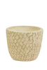 POT CEMENT D10.5X9H LIGHT GRAY