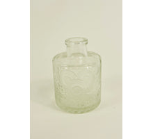 BOTTLE GLASS D6.5X8.5H CLEAR